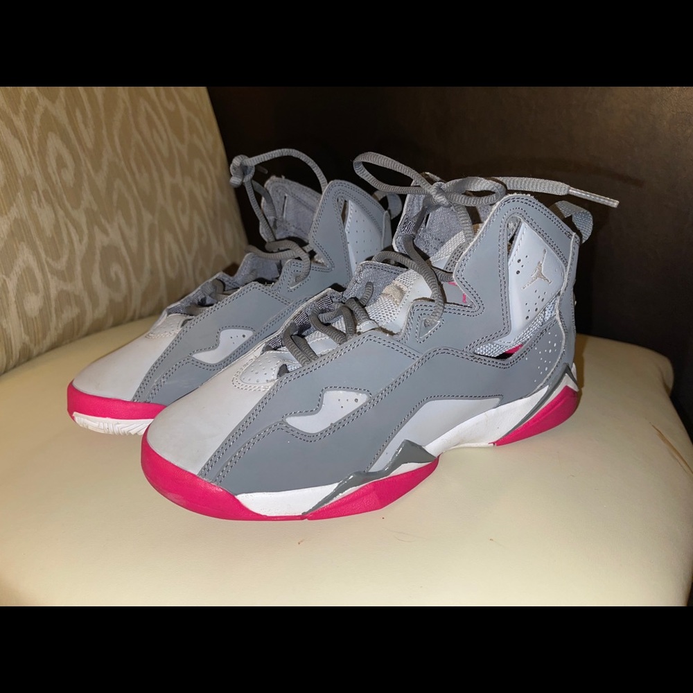 Gray Jordan 7s